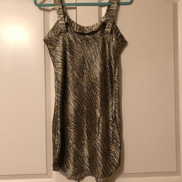 Vintage Y2K Tiger Slip Dress - Picture 3 of 6